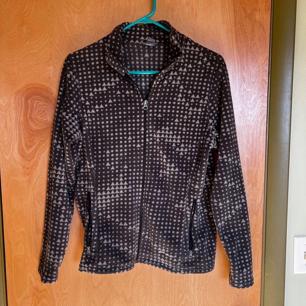 Eddie Bauer full zip fleece jacket